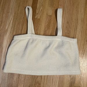 na nin cropped tank. size 2. fits m/l